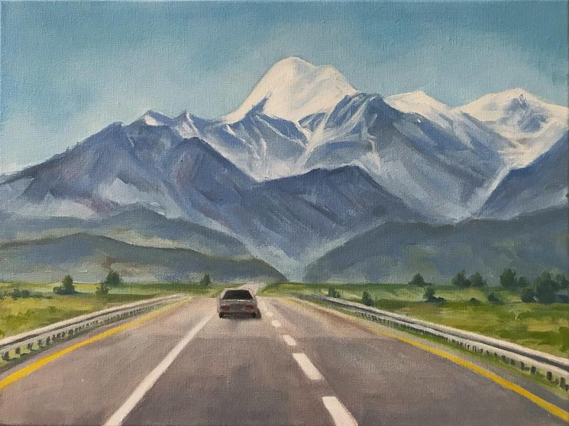 Гора Казбек