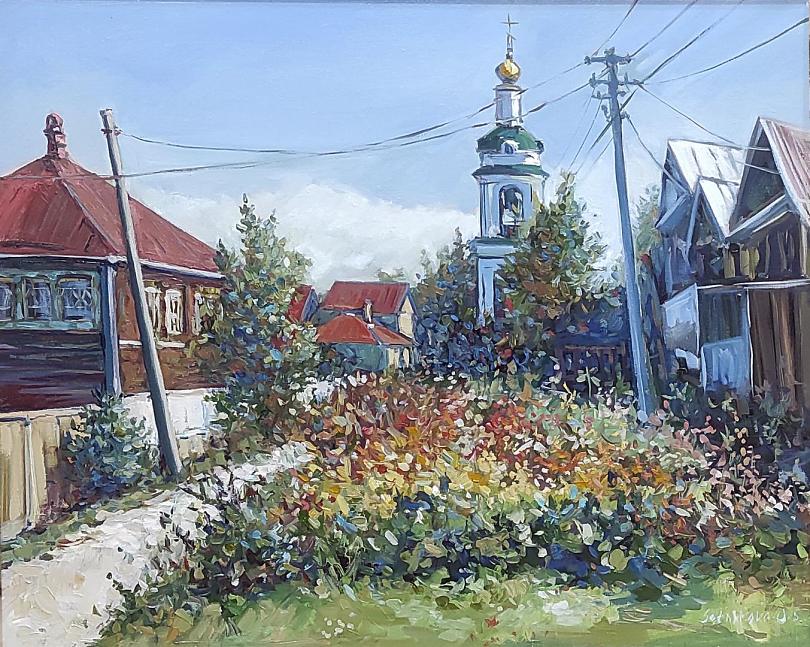 Дорога к церкви Св. Варвары