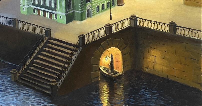 Петербургская фантазия. Утро, день и ночь. Шкатулка-Мариинка.