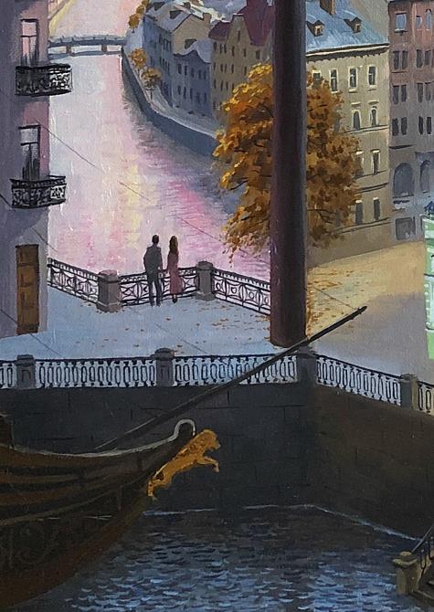 Петербургская фантазия. Утро, день и ночь. Шкатулка-Мариинка.
