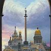 Петербургская фантазия. Утро, день и ночь. Шкатулка-Мариинка.