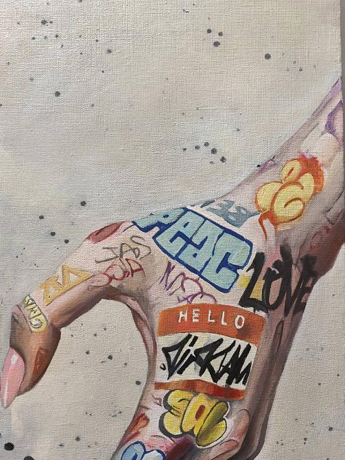 Сердце в стиле Rock & Love