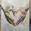 Сердце в стиле Rock & Love
