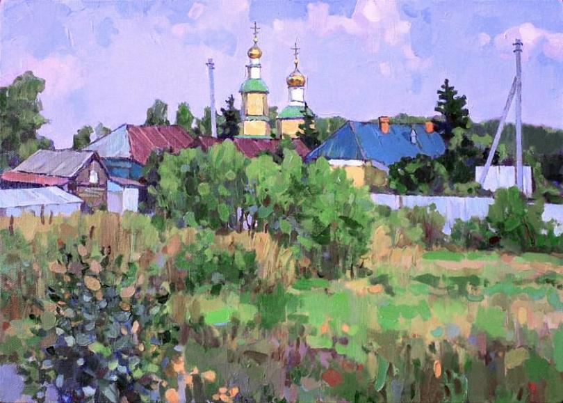 Тёплый август в Прислонихе
