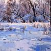 В январе